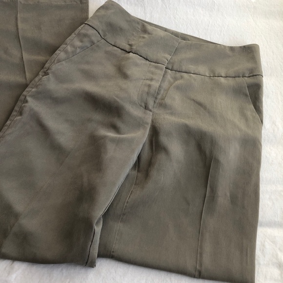 ANTHROPOLOGIE Green Trousers